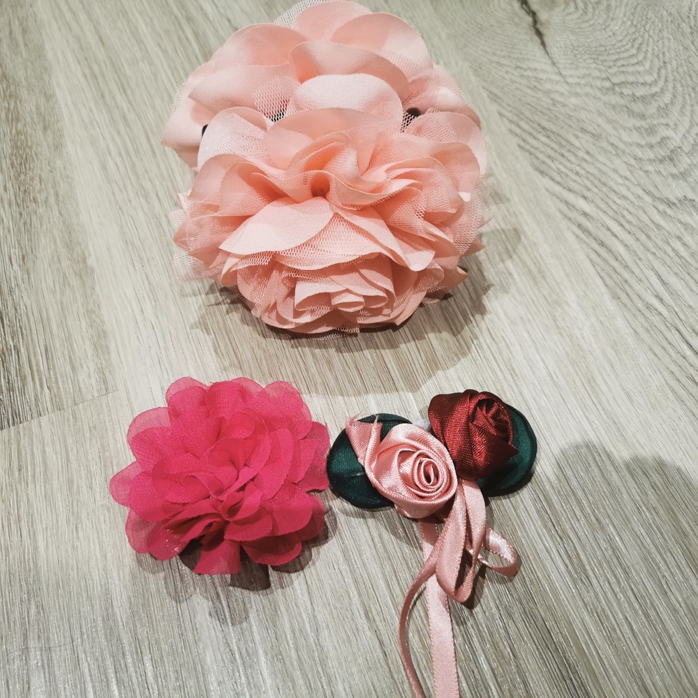 New flower Hair accessories clip claw jaw lot